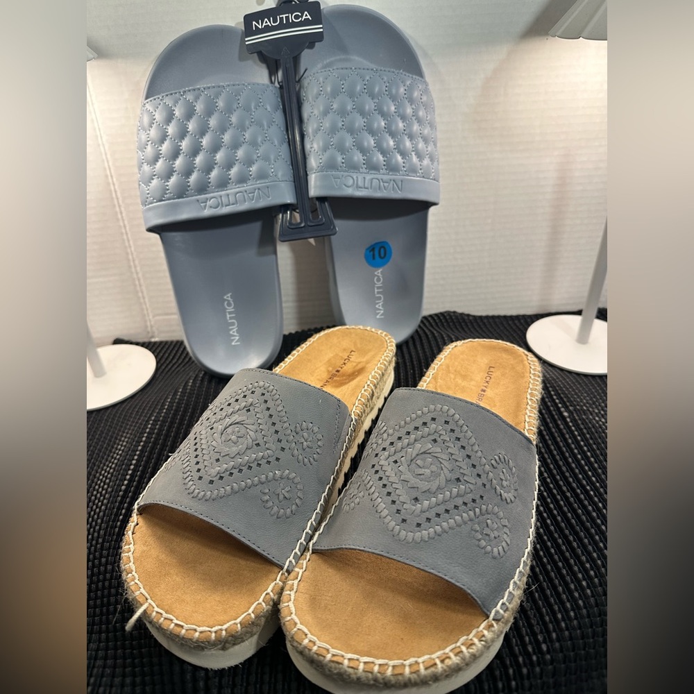 🆕BUNDLE of Lucky Brand & Nautica Sandals